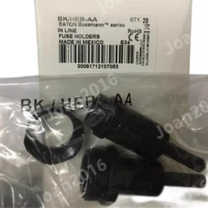 20 Stück Eaton Bussmann HEB-AA Inline-Sicherungshalter 600 V 30 A BK/HEB-AA KOSTENLOSER VERSAND - Bild 1 von 2