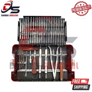 Broken Screw Extractor Set 53 PCS Surgical Screw Removal Orthopedic Instruments - Picture 1 of 4