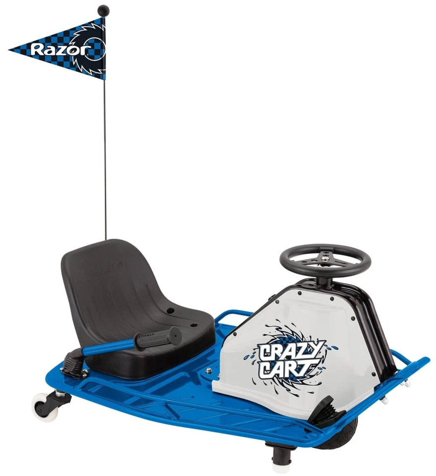 Razor High Torque 90 Watts Go-Cart - Blue/Black (25143442)