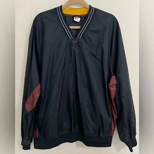NIKE VINTAGE Mens 90s Windbreaker Track Suit Pullover Jacket Center Swoosh XL - Picture 1 of 15
