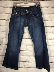True Religion Women's Woodstock Blue Size 29 Jeans Flared Leg - Imagen 1 de 5