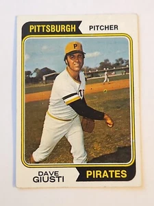 1974 Topps Baseball #358 Dave Giusti Vintage Pittsburgh Pirates Trading Card  - Picture 1 of 2