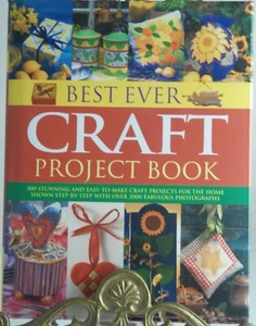 "Best Ever Craft Project Book" Hard Cover with Dust Jacket - Picture 1 of 6
