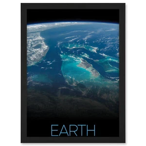 NASA Our Solar System Earth Image International Space Station Framed Wall Art A3 - Bild 1 von 31