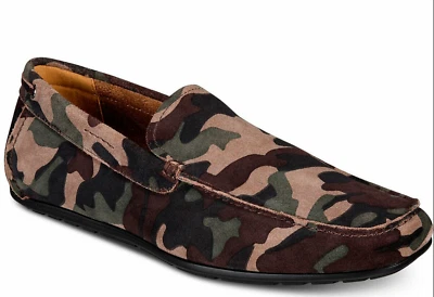 Alfani Mens Bromley Suede Drivers Camo - Image 1 of 4
