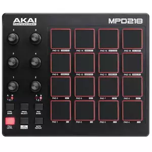 Akai Professional MPD218 MIDI USB Drum Beat Pad Controller w/ Ableton Softwar... - Picture 1 of 4