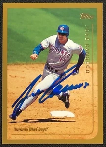 Jose Canseco 1998 Topps Authenticated Auto. Great for Toronto Blue Jays Fans. - Bild 1 von 4