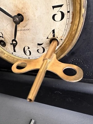 USA Made High-End New Key (only) Ingraham Clock, See Movement Types In Photos
