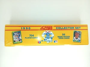 UNOPENED MLB 1990 Score Major League Baseball Collector Set - Picture 1 of 7