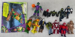 Lote de mini figuras Mega Blok. Marvel/Tortugas Ninja. - Imagen 1 de 2