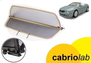 NEU Premium CREME Windabweiser BMW 6er E64 Cabrio '04-'10 Windschutz - Bild 1 von 1