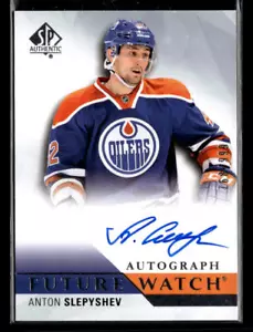 2015-16 SP Authentic #271 Anton Slepyshev /999 AUTO - Picture 1 of 2