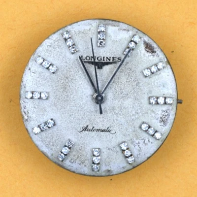 Longines 19AS Automatic Movement W/ Full Diamond Dial - Image 1 of 4