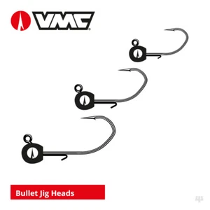 VMC Bullet Jig Heads - Pike Perch Trout Salmon Zander Chub Bass Lure Sea Fishing - Picture 1 of 13