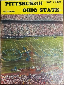 1948 Ohio State Vs. Pittsburgh Football Program - Picture 1 of 3