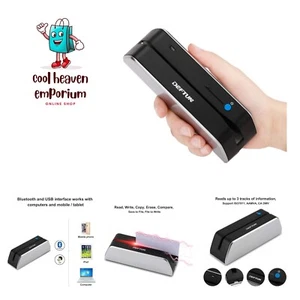 Bluetooth MSR-X6BT MSRX6BT Magnetic Stripe Card Reader Writer Encoder Mini Po... - Picture 1 of 8