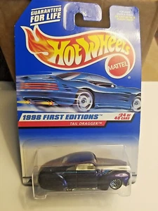 1998 First Editions Purple Tail Dragger 2/4 #659 Hot Wheels - Bild 1 von 6