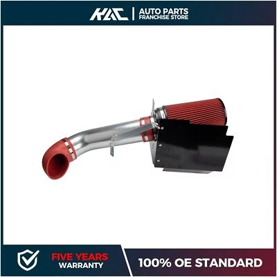 Sistema de admisión de aire frío + protector térmico rojo para Chevrolet Avalanche 1500 2002-2006 Foto 1 de 4