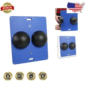 Compact Black Wobble Rocker Balance Board - 3 Inch Height for Portability - Picture 1 of 4