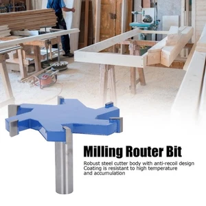 6 Edge Slotting Cutter 12mm Straight Shank Grooving Router Bit Woodworking New * - Bild 1 von 11