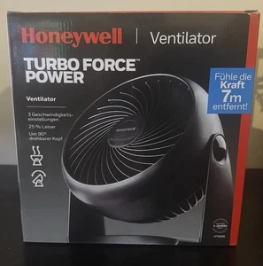 Honeywell TurboForce Power Fan HT900E 90° Variable Tilt 3 Speeds New In Box UK - Picture 1 of 5