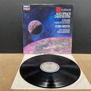 Strauss Sprach Zarathustra Scriabin Poem Of Ecstasy Zubin Mehta Vinyl - Picture 1 of 2