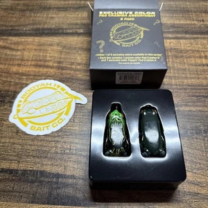 2 Pack Of Booyah Frogs ( 1 Exclusive Color) Plus A Sticker  - Picture 1 of 5