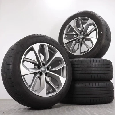 Sommerräder Audi e-tron GE & Q8 etron 20Zoll Original Alu-Felgen 4KE601025 DOT20 - Bild 1 von 4