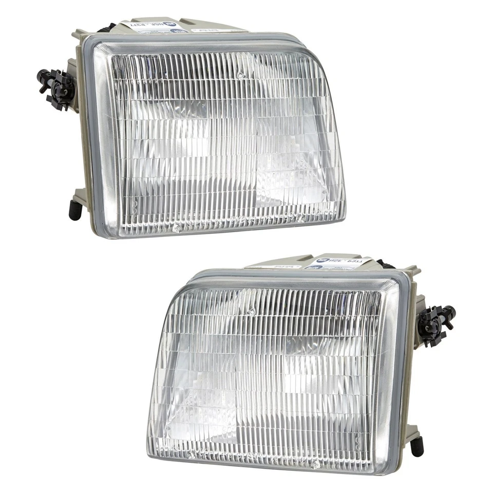For Ford Ranger 93-97 Headlight Set Driver & Passenger Side Replacement Foto 1 de 1
