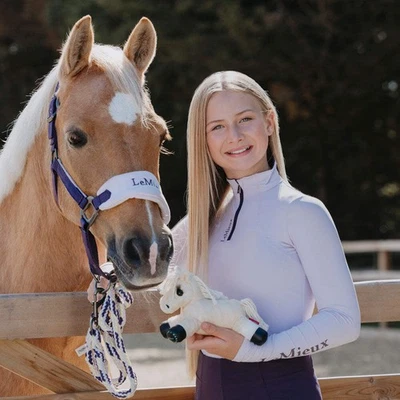 IT08845 LeMieux Harlow Tiny Beanie Pony - Palomitas de maíz NUEVO Foto 1 de 2