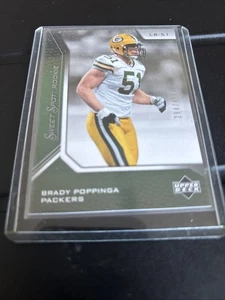 2005 Upper Deck Sweet Spot Sweet Spot Rookie /499 Brady Poppinga #208 Rookie RC - Photo 1/3