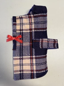 Dog Clothes Fleece Coat With Bow  Size :  10 Medium Plus - Picture 1 of 1