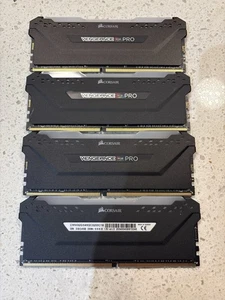 Corsair Vengeance RGB Pro 64GB (4x16GB) DDR4 3200MHz Desktop RAM C16 - Picture 1 of 1