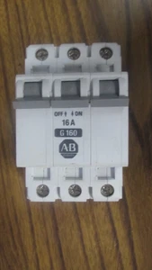 Allen Bradley 1492-CB3 G160 Series C Circuit Breaker 3-P 16A 10HP - Picture 1 of 2