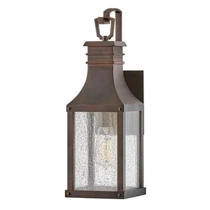 1 Light Small Outdoor Wall Mount Lantern - Outdoor - Wall Mounts - - Picture 1 of 1