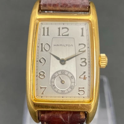 Vintage HAMILTON 6240 American Classic Gold Quartz Unisex Watch Used - image 1 of 4