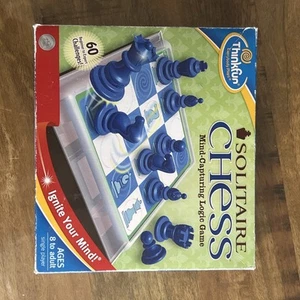 Thinkfun Solitaire Chess Mind Capturing Logic Game 60 Challenges EUC 2010 - Picture 1 of 11