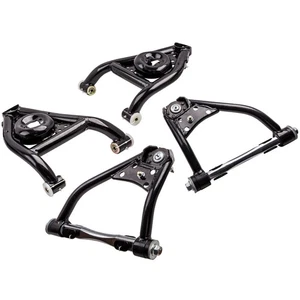 Tubular Control Arms Upper & Lower For Camaro Firebird 67-69 Chevy Nova 68-74 - Picture 1 of 22