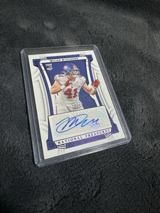 2022 National Treasures Micah McFadden Rookie Auto /48 - Bild 1 von 2
