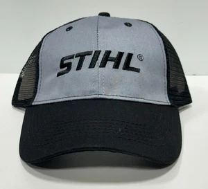 Sombrero trasero STIHL de malla negro y gris - Imagen 1 de 6