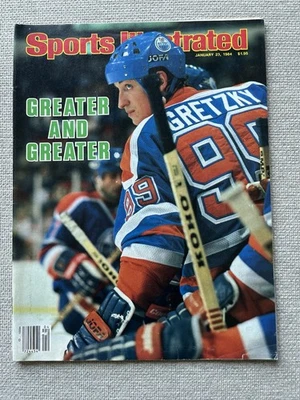 Wayne Gretzky ‘Greater And Greater’ Sports Illustrated January 23, 1984 - Image 1 of 4