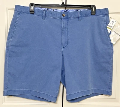 Nuevo con etiquetas Tommy Bahama talla 44RG lado puerto azul Chino Boracay pantalones cortos para hombre $110 Foto 1 de 4