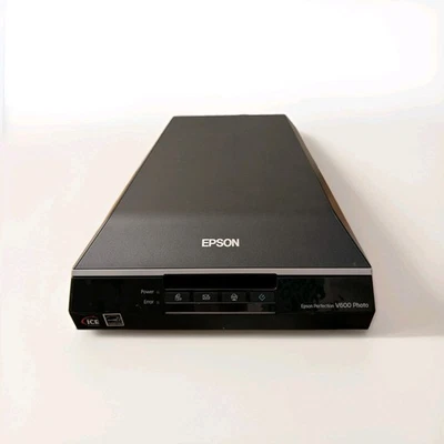 Epson V600 Flatbed Film Scanner Comes With Cords No Inserts **FOR PARTS** - Image 1 of 4