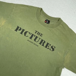 The Pictures Band T-Shirt Medium Serious Peacekeeping Tour 2000 Military Texas - Picture 1 of 12