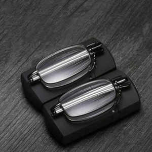 2 Paar klappbare Lesebrille Gideon Pistole Metall +1,50 bis +3,00 NEU - Bild 1 von 13