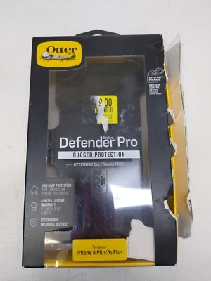 OtterBox DEFENDER PRO SERIES Case & Holster Apple iPhone 6 Plus/6s Plus Black - Image 1 of 4