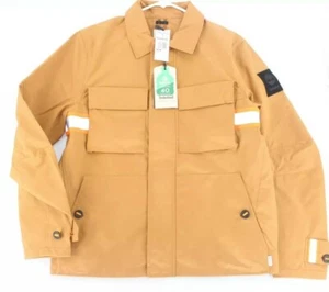 Timberland Rebotl Jacket Mens Medium Water Resistant Reflector Windbreaker Coat - Picture 1 of 8