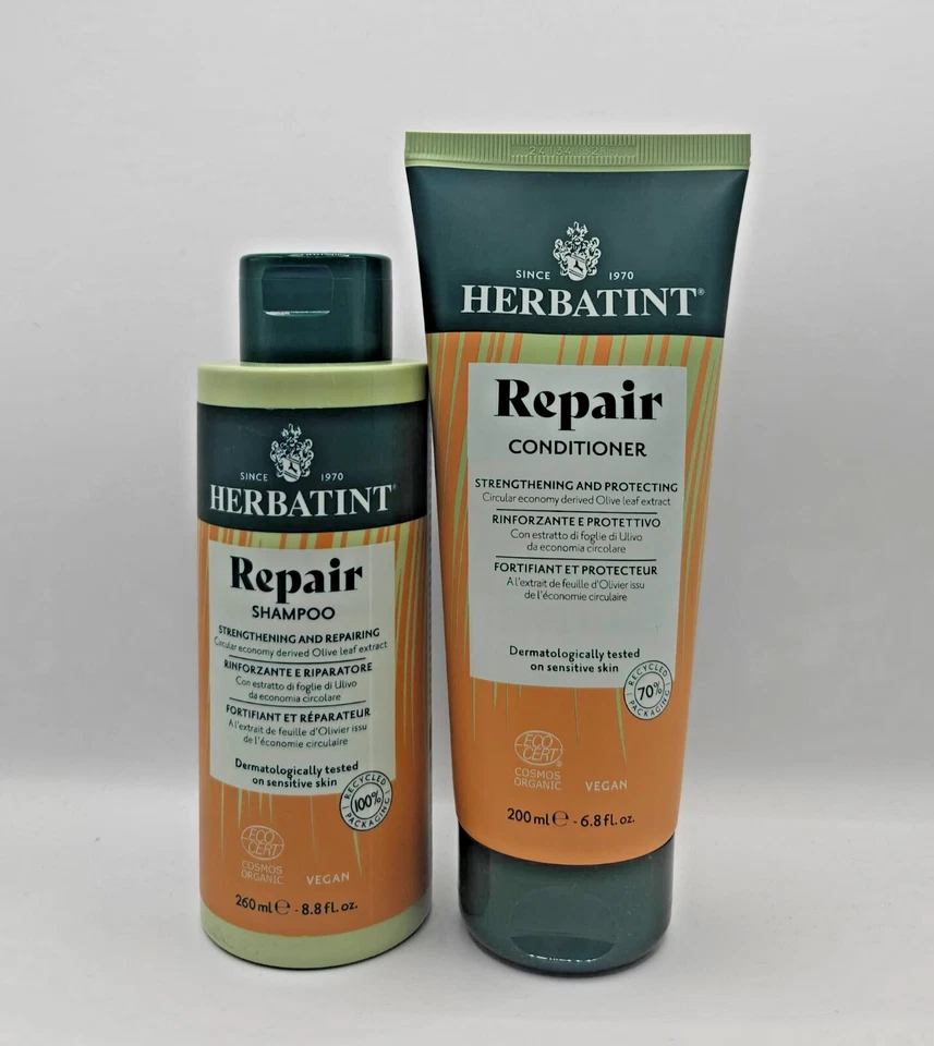 Herbatint Repair Shampoo And Conditioner Set (260 ml & 200 ml)