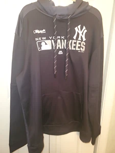 New York Yankees 3X Baseball Hoodie, NWOT, Majestic, Authentic, MLB, Nice! - Picture 1 of 17