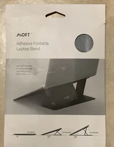 MOFT Lightweight Portable Laptop Adjustable Stand Silver MacBook Universal - Picture 1 of 2